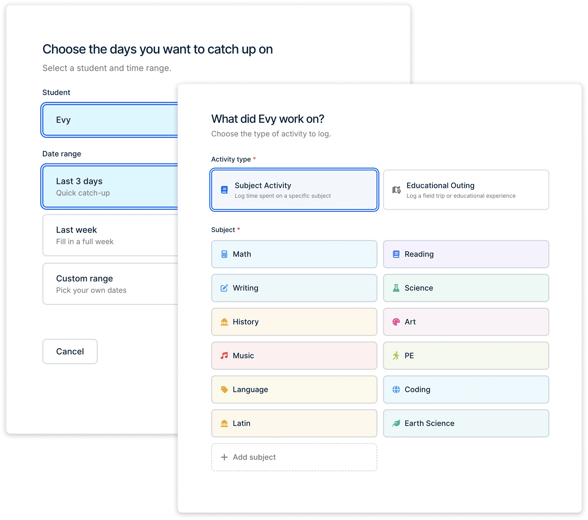 Cadence app screenshot